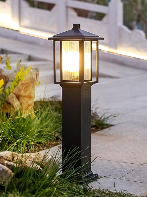 被鄰居追著問(wèn)鏈接的新中式草坪燈?夜夜像住在江南園林里